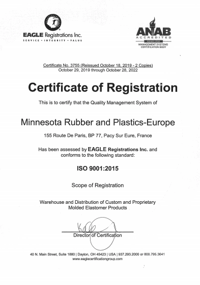 ISO 9001: 2015 France